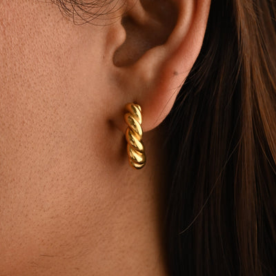 Gold Hoop Earrings