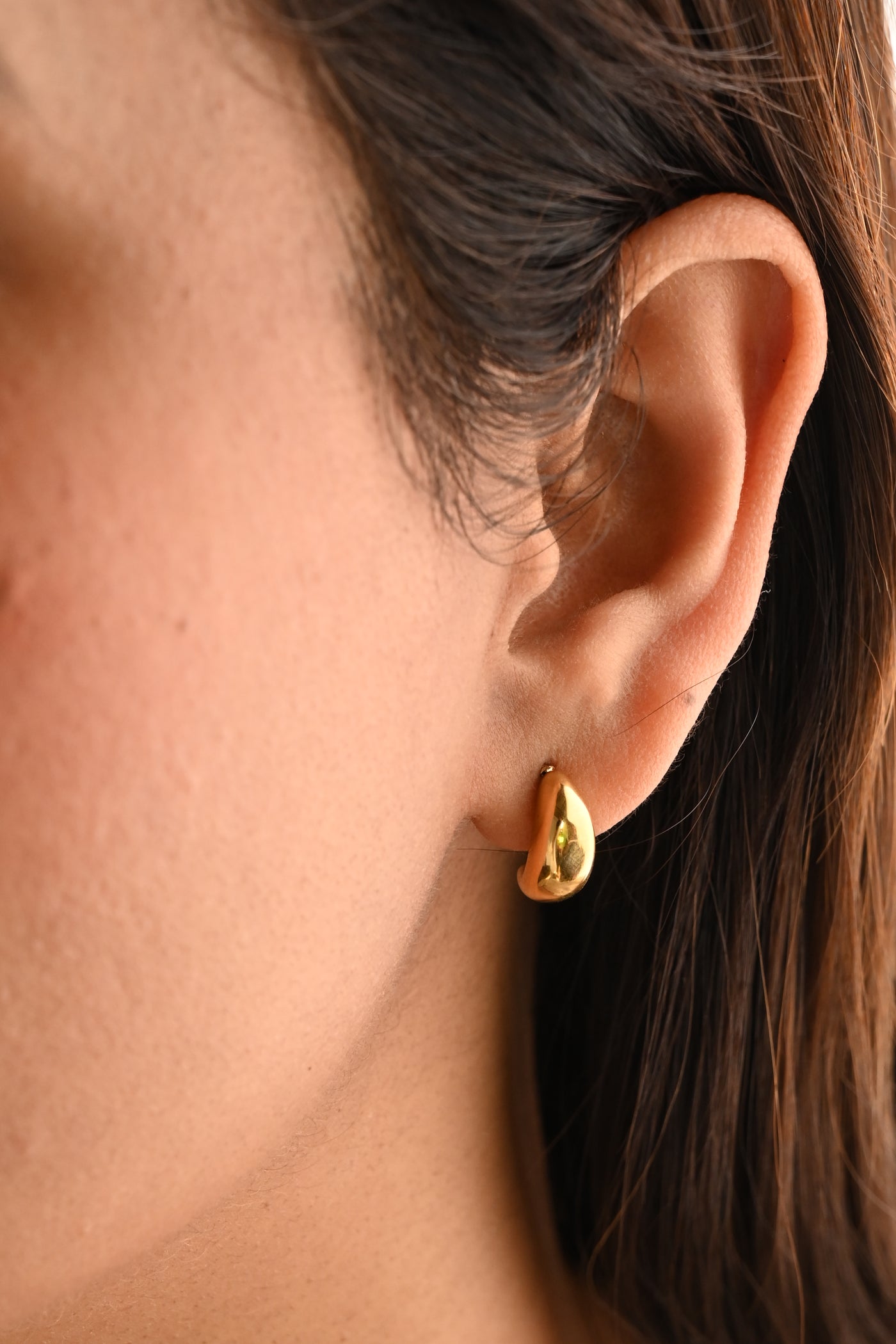 Gold Stud Earrings