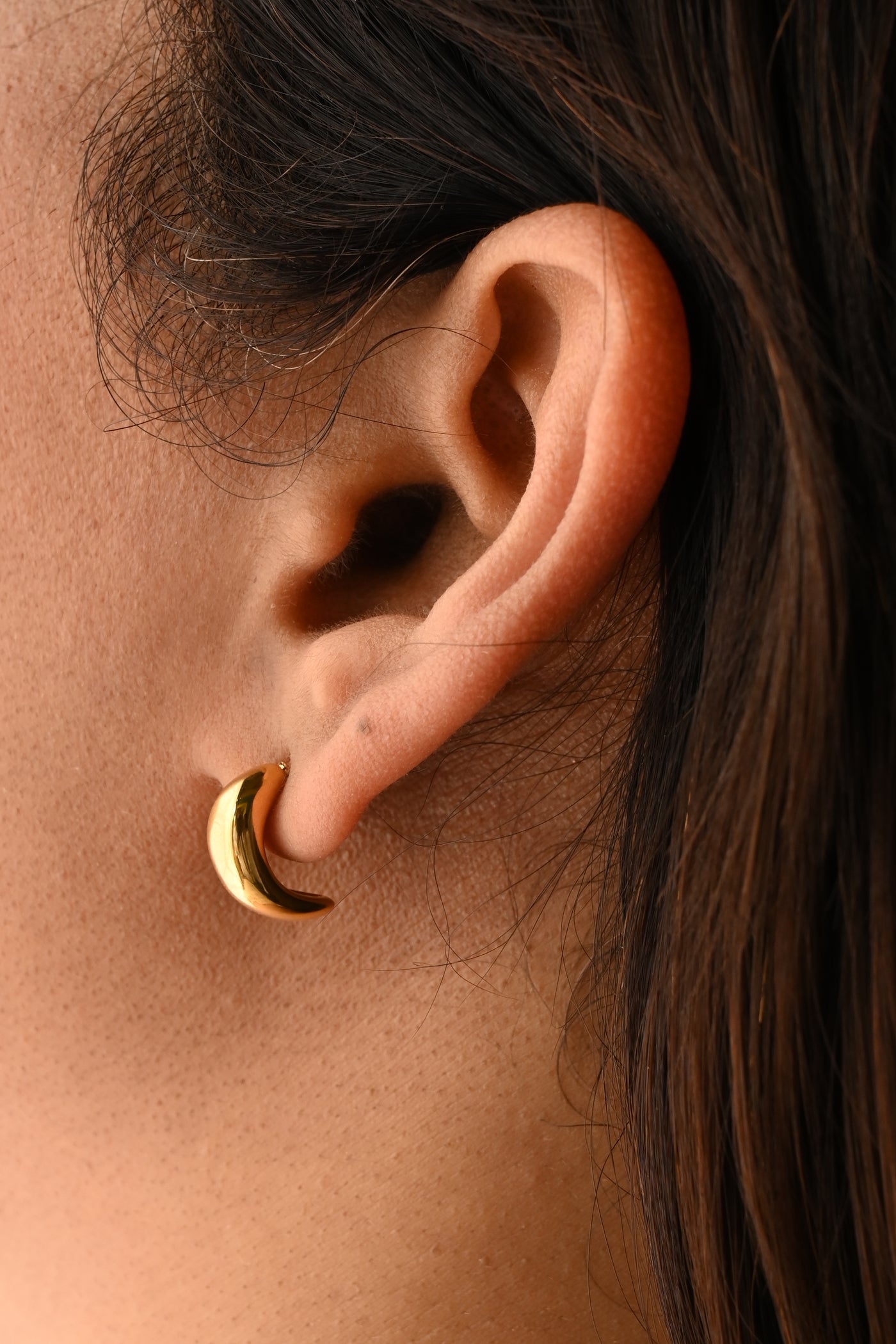 Moon Stud Earrings