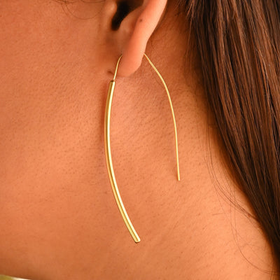 Plain Threader Earrings