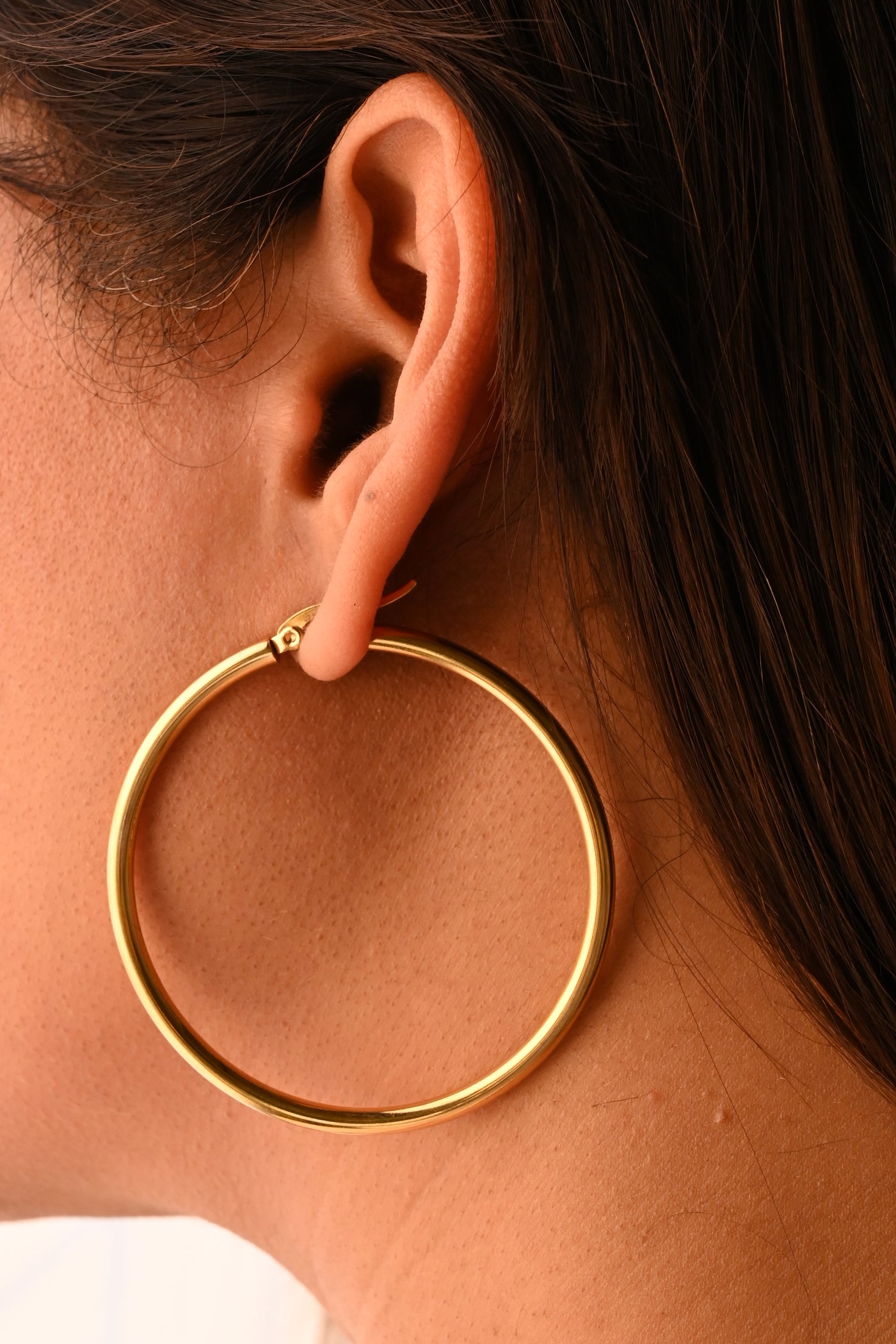 Gold Hoop Earrings