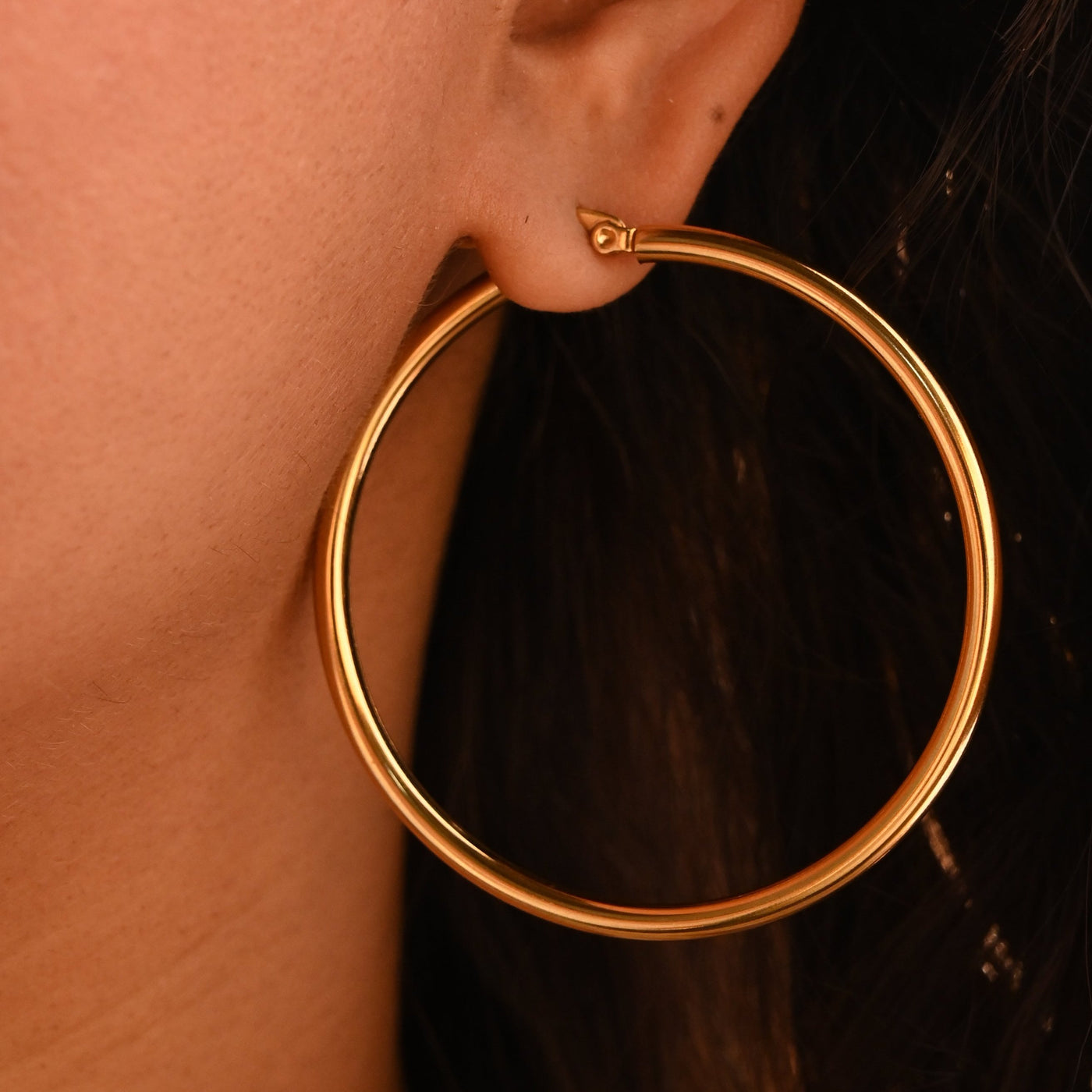 Large Hoop Earrings