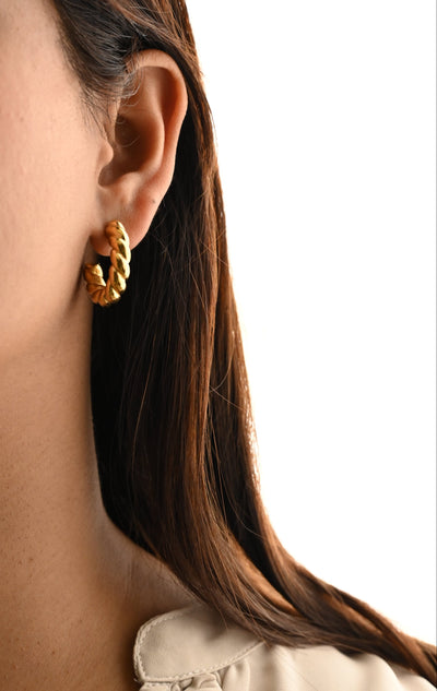 Twisted Stud Earrings