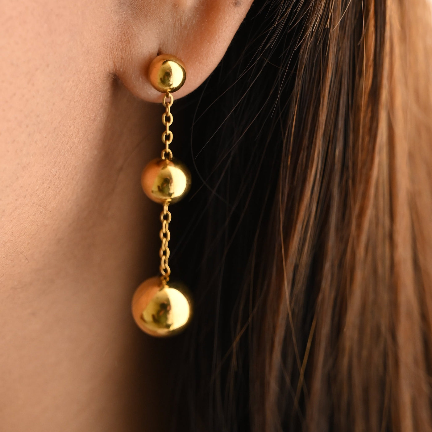 Ball Dangle Earrings