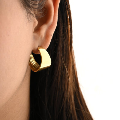 Hoop Stud earrings