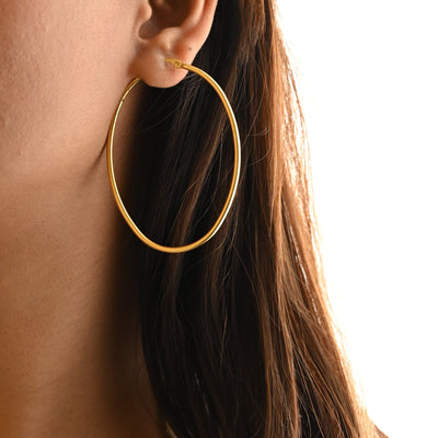 Lightweight Large Earrings