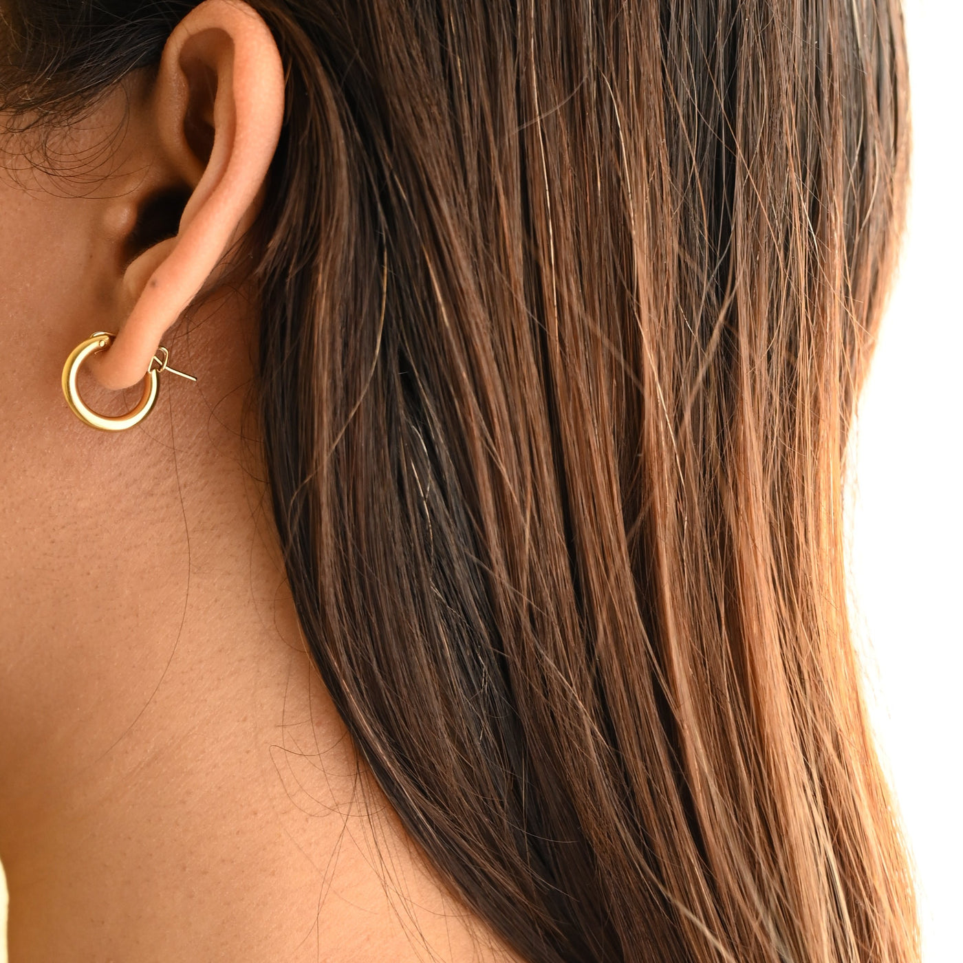 14K Gold-Filled Small Hoop Earrings