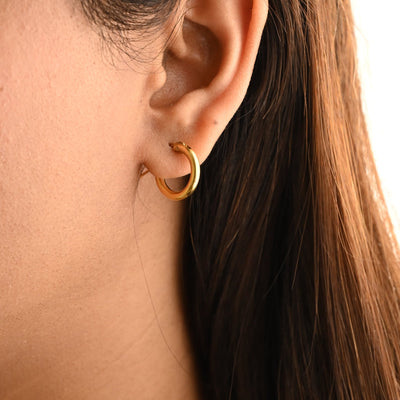 14K Gold-Filled Small Hoop Earrings