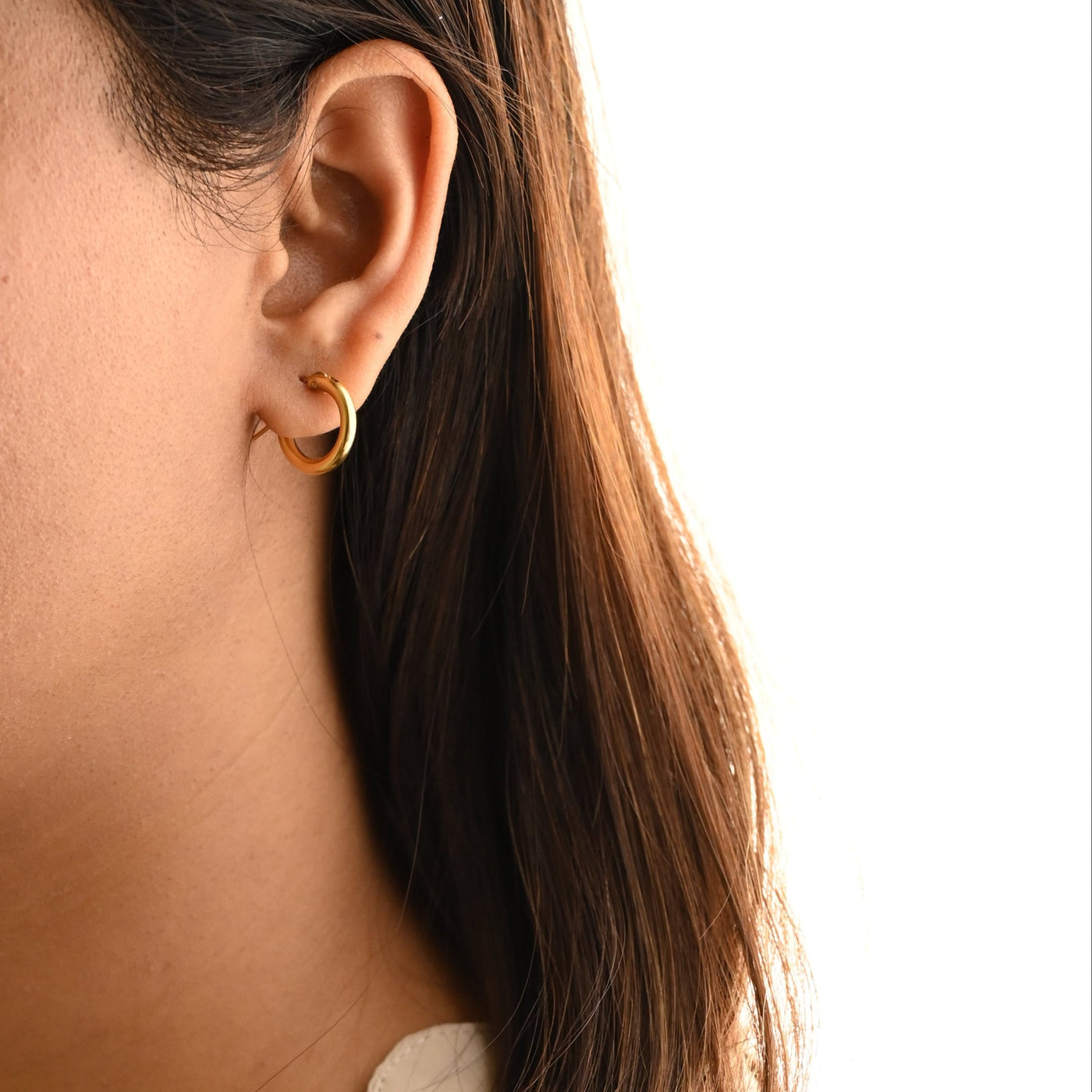 14K Gold-Filled Small Hoop Earrings