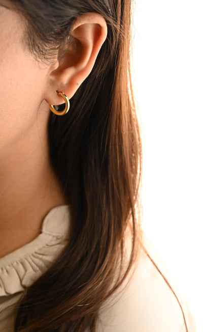 Small Huggie Hoop Earrings