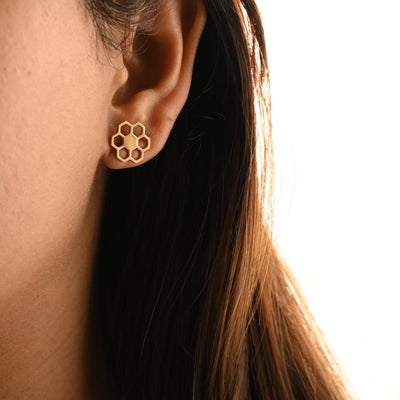 Honeycomb Earrings