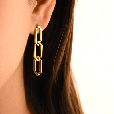 Chain Stud Earrings