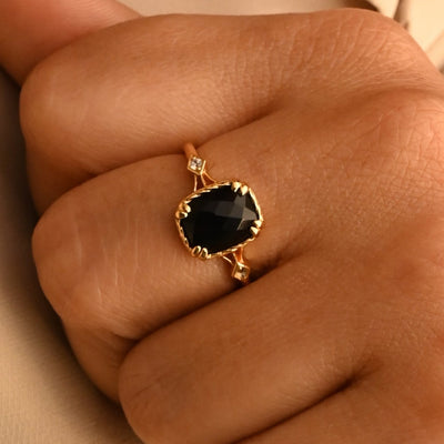 Black Onyx Ring 