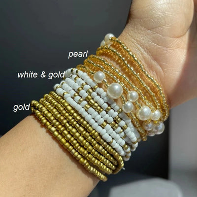 Pearl Belly Beads