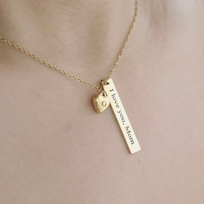 Personalized Pendant Necklace