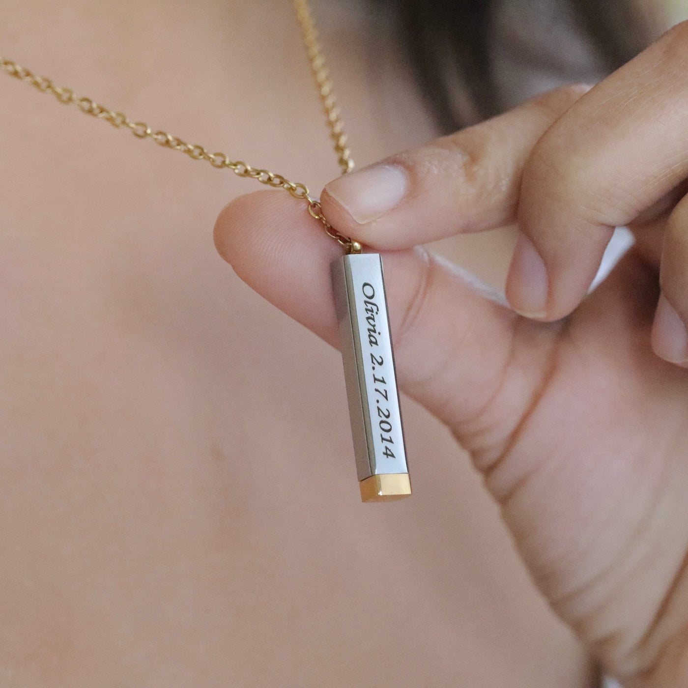 Engraved Name Necklace 