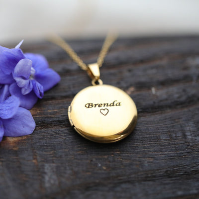 Custom Round Necklace