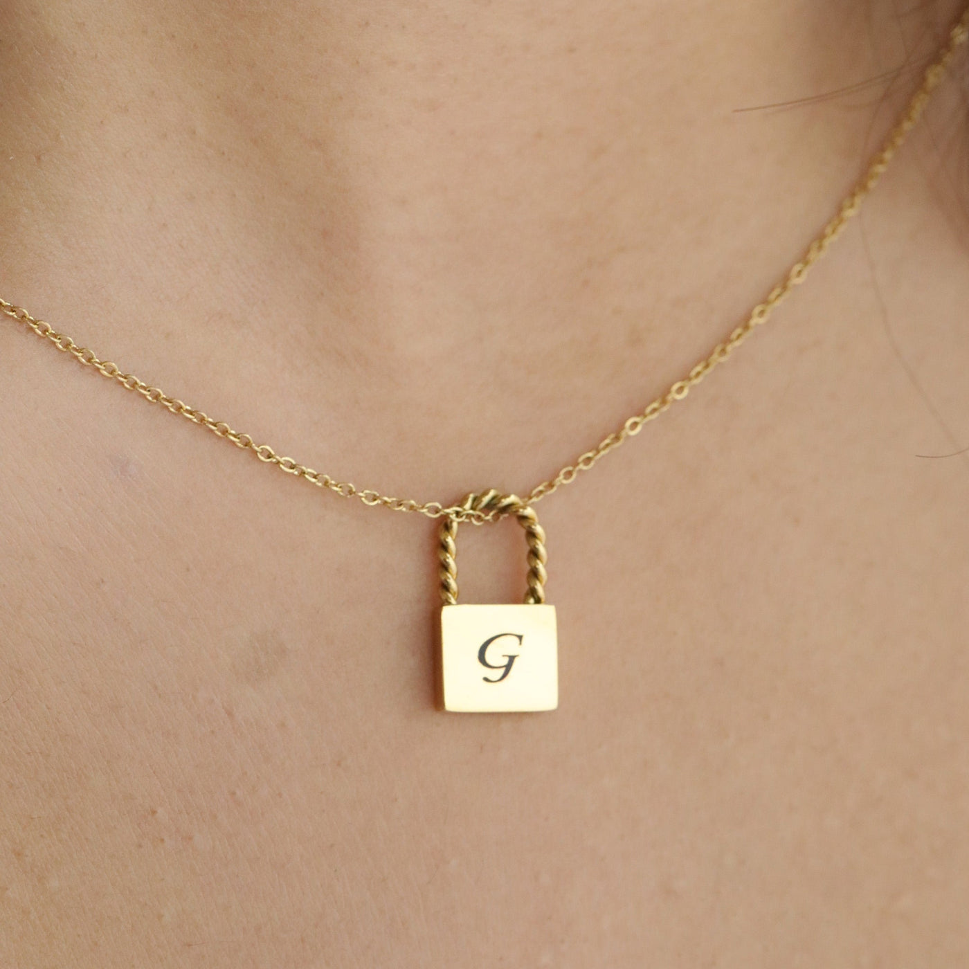 18K Gold-Filled Personalized Necklace