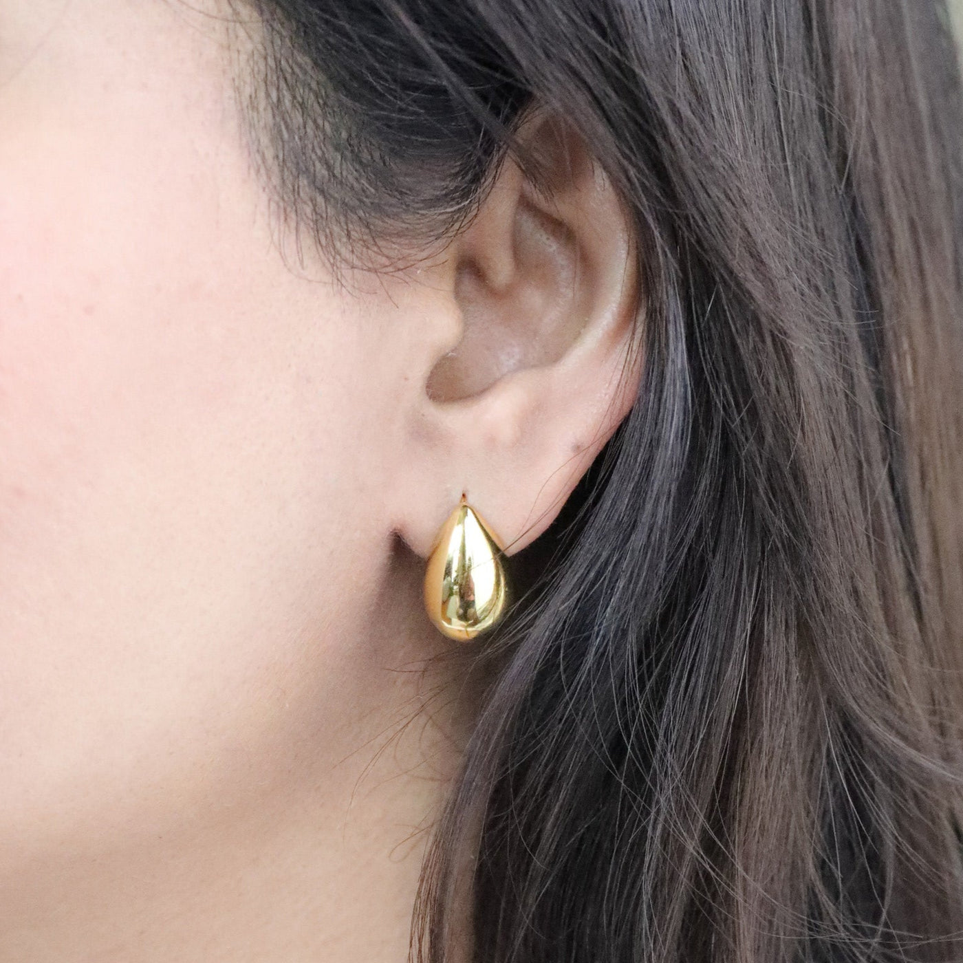 Water Drop Stud Earrings