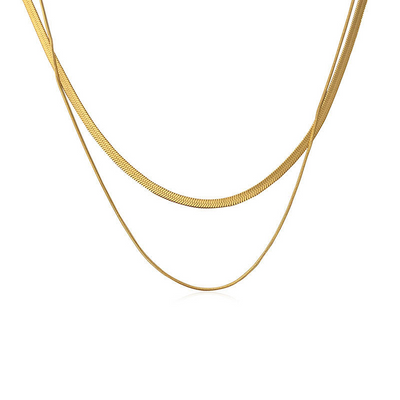Herringbone Necklace Set