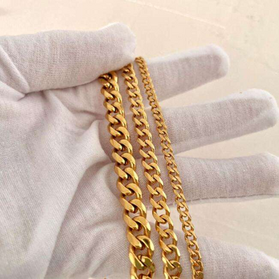 gold cuban link chain