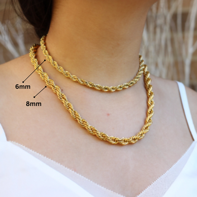 Gold Necklace Women