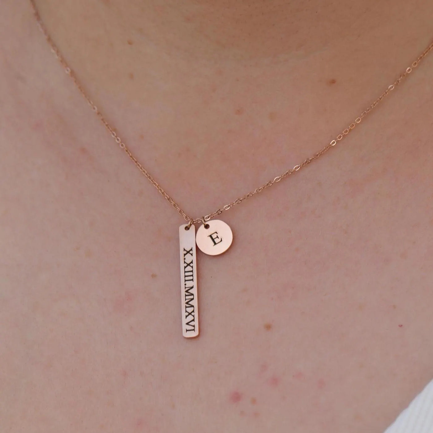 Custom Bar Necklace • Engraved Custom Name Necklace • Personalized Necklace