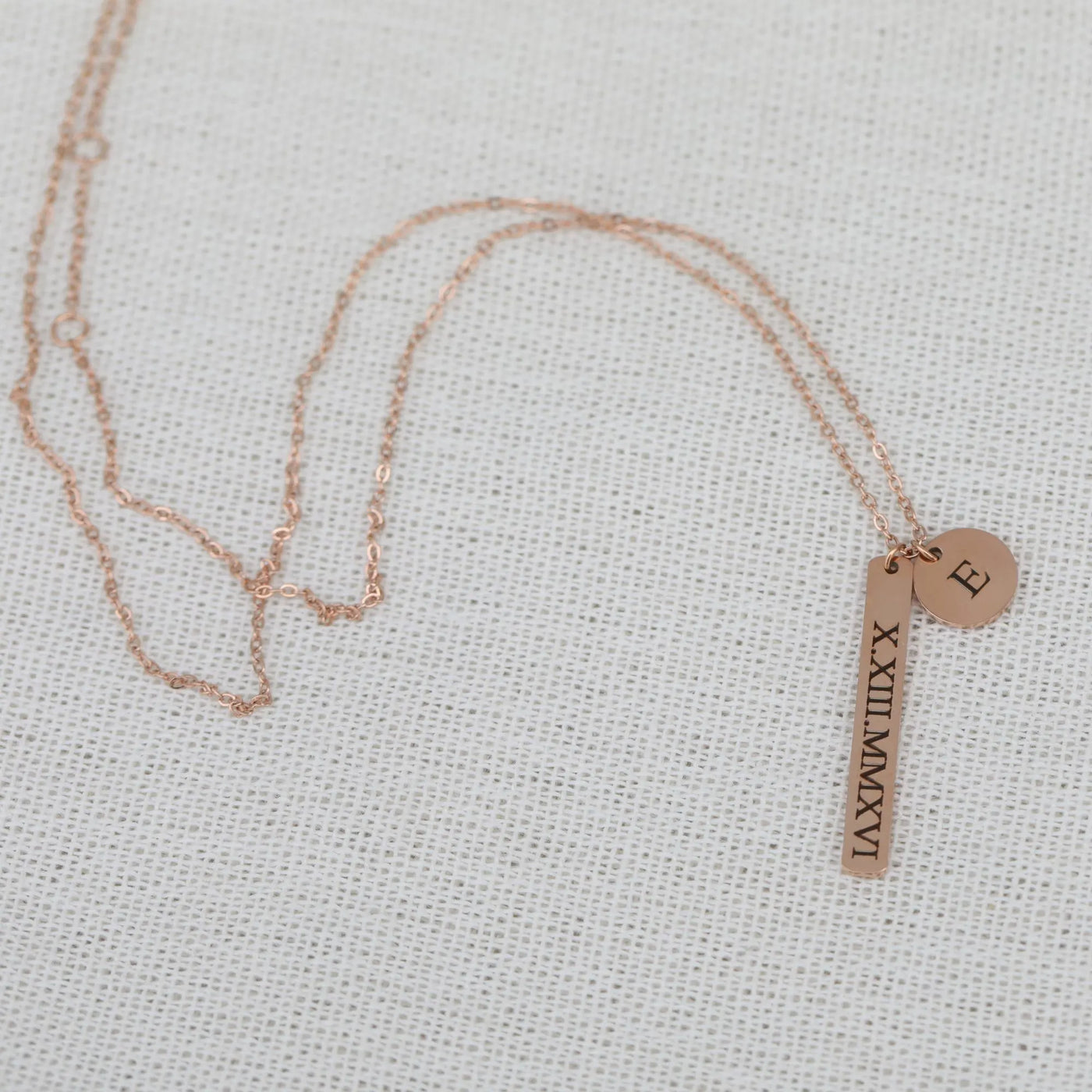 Custom Bar Necklace • Engraved Custom Name Necklace • Personalized Necklace