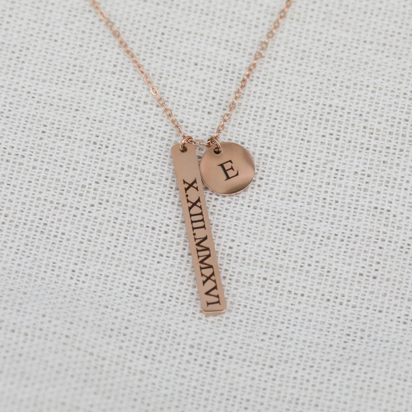 Custom Bar Necklace • Engraved Custom Name Necklace • Personalized Necklace