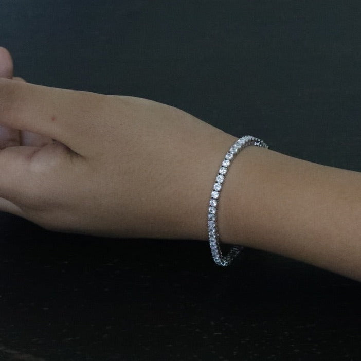 Silver Diamond Tennis bracelet
