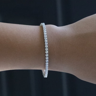 Silver Diamond Tennis bracelet