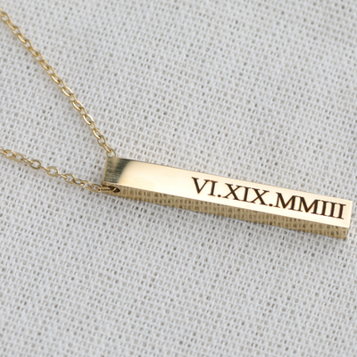 Engraved Necklace