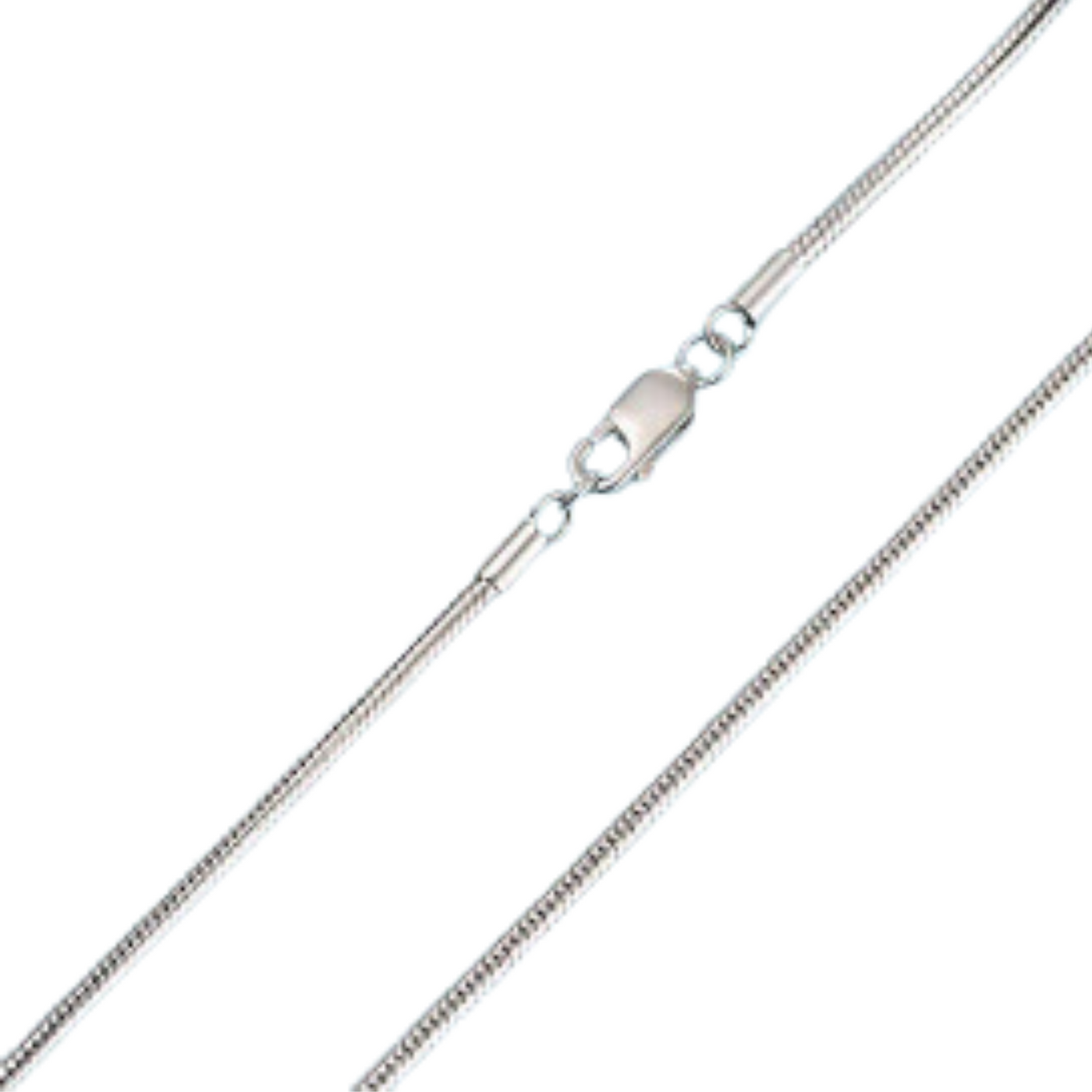 925 Sterling Silver Herringbone Necklace