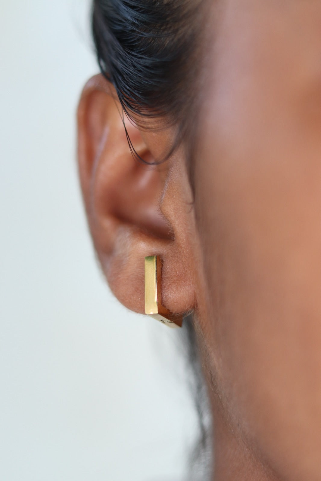 18K Gold-Filled Square Hoop Earrings