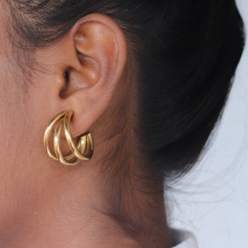 Triple Hollow Hoop 
