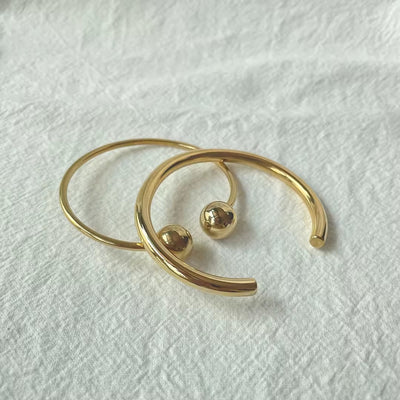 Gold Cuff Bangle