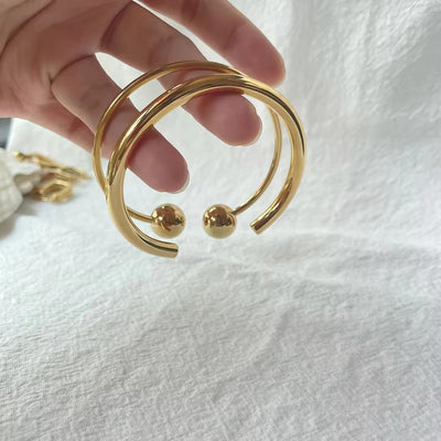 Gold Bangle Bracelet