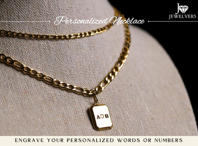 Personalized Pendant Chain Necklace