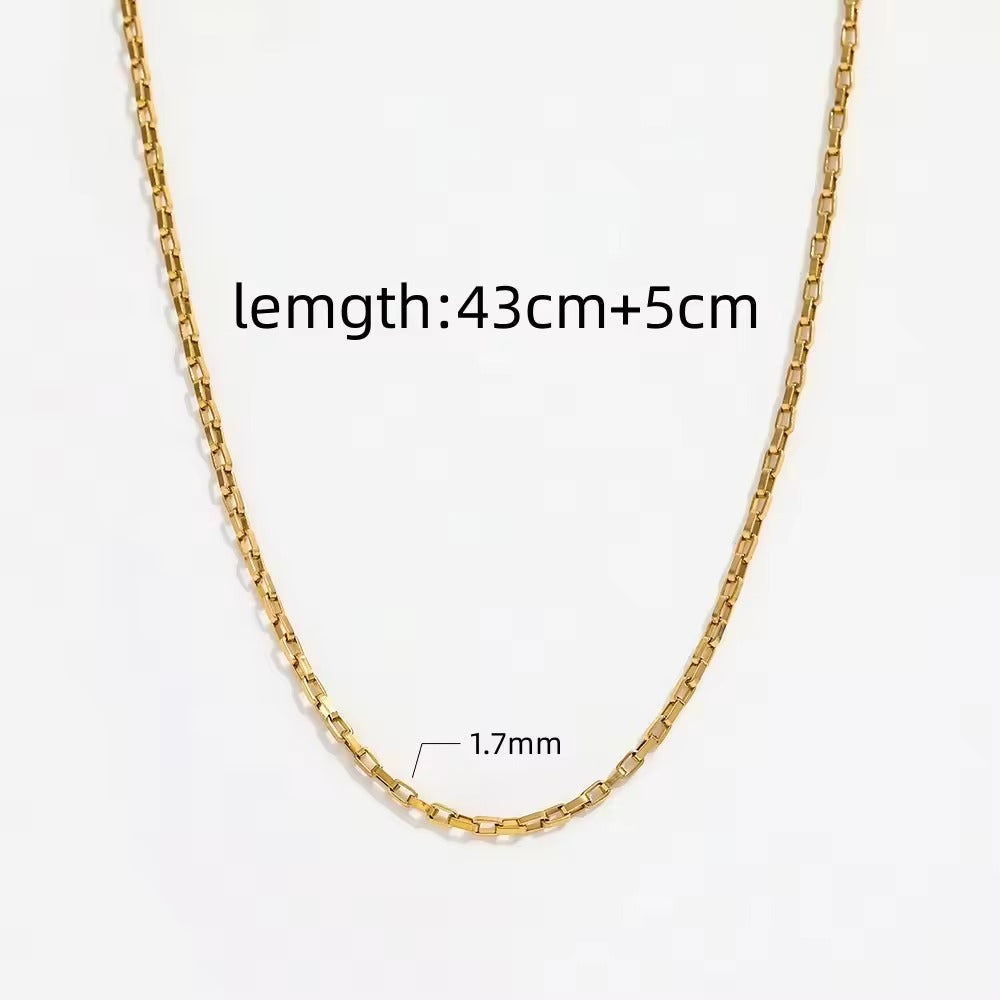 Box Chain Necklace