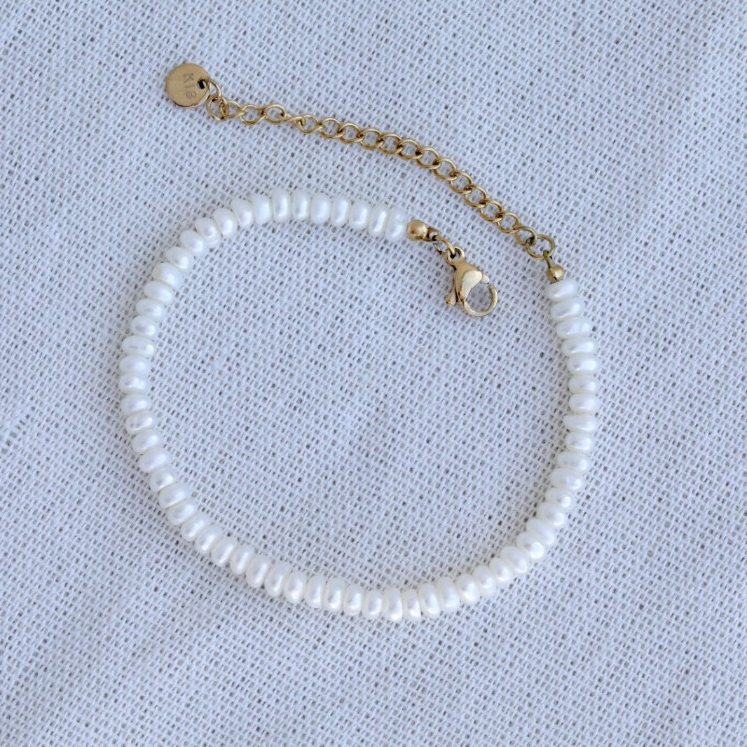 pearl bracelet     