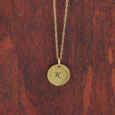 Letter Necklace