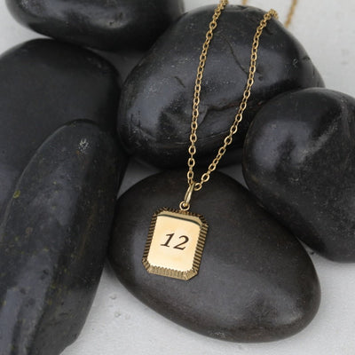 Number Necklace 