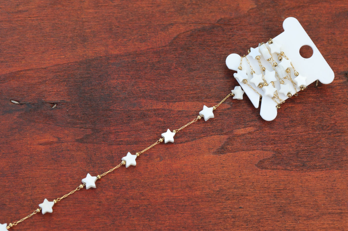 18k Gold Filled Shell Star Necklace - Necklace with STARS - Custom Necklace