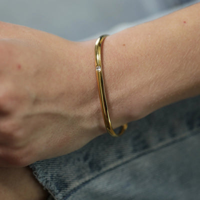 Gold Bangle