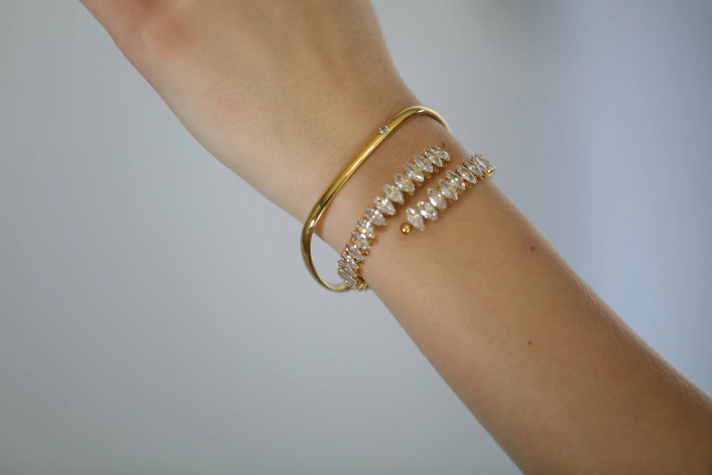 Gold Stackable Bangle