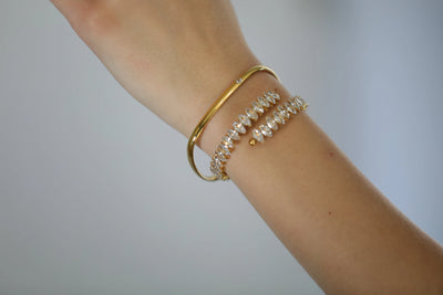 Gold Stackable Bangle