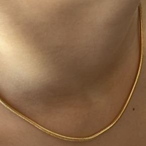 18K Gold-Filled Dainty Snake Chain Necklace