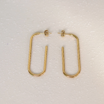 Gold Hoop Earrings