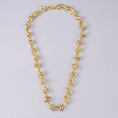 Gold Thick Necklace