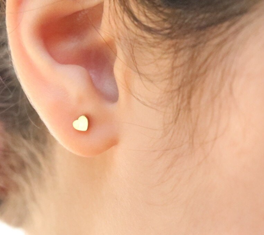 14K Gold-Filled Tiny stud earring